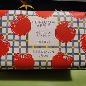 Beekman 1802 Heirloom Apple Goat Milk Soap Bar 9 oz